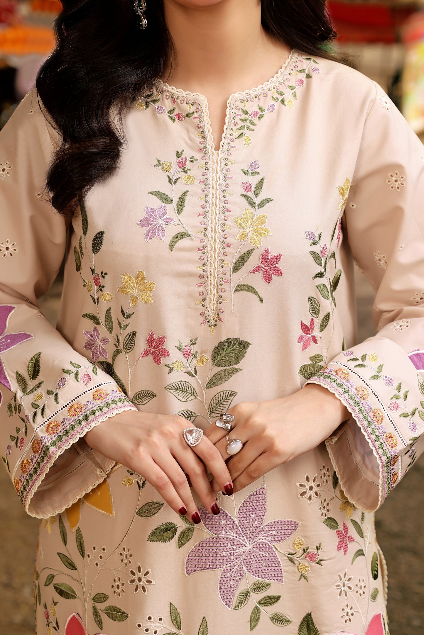 Multi Flower 3 Piece