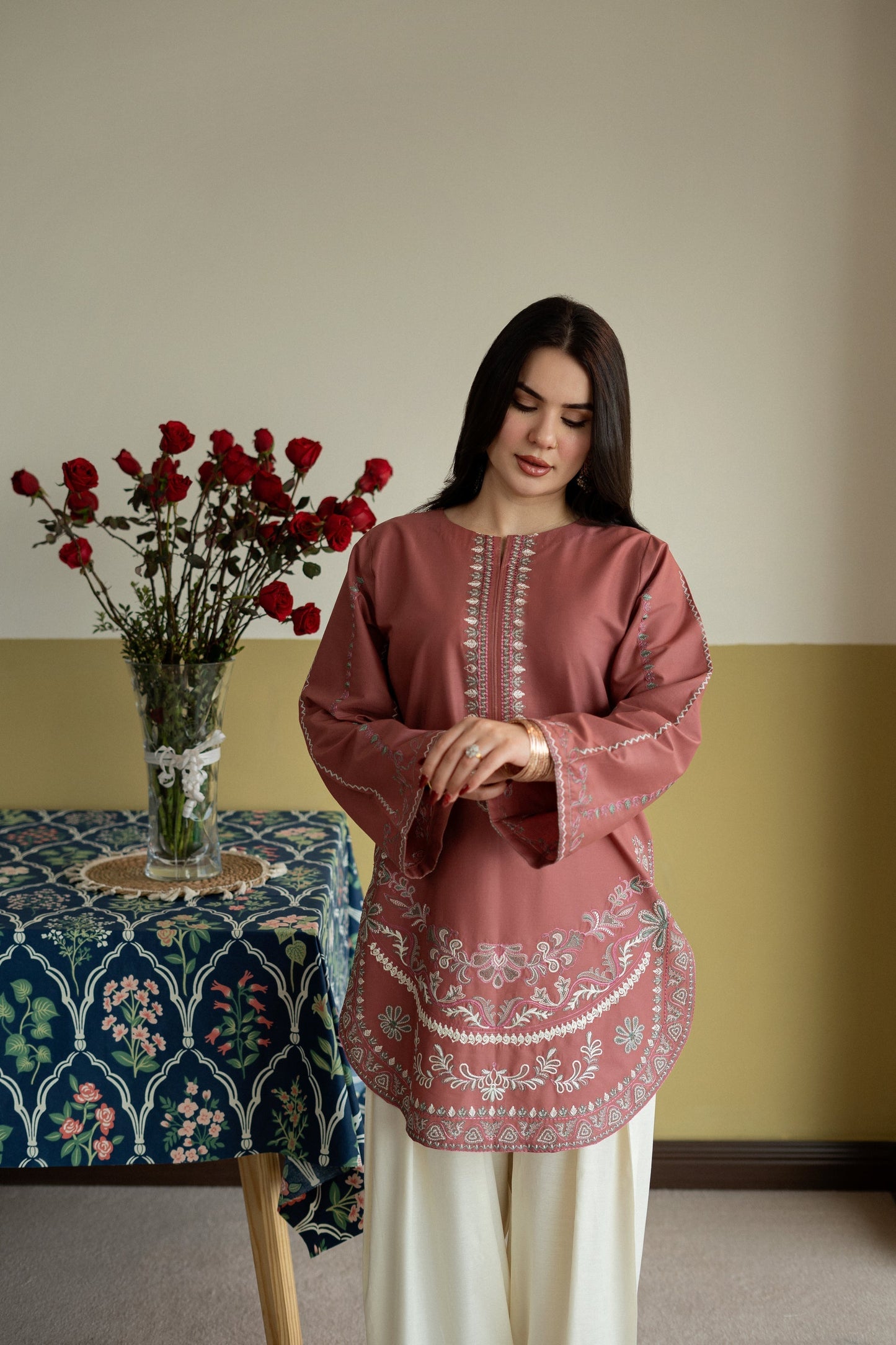 ZAARIF - COTTON 2 PC EMB