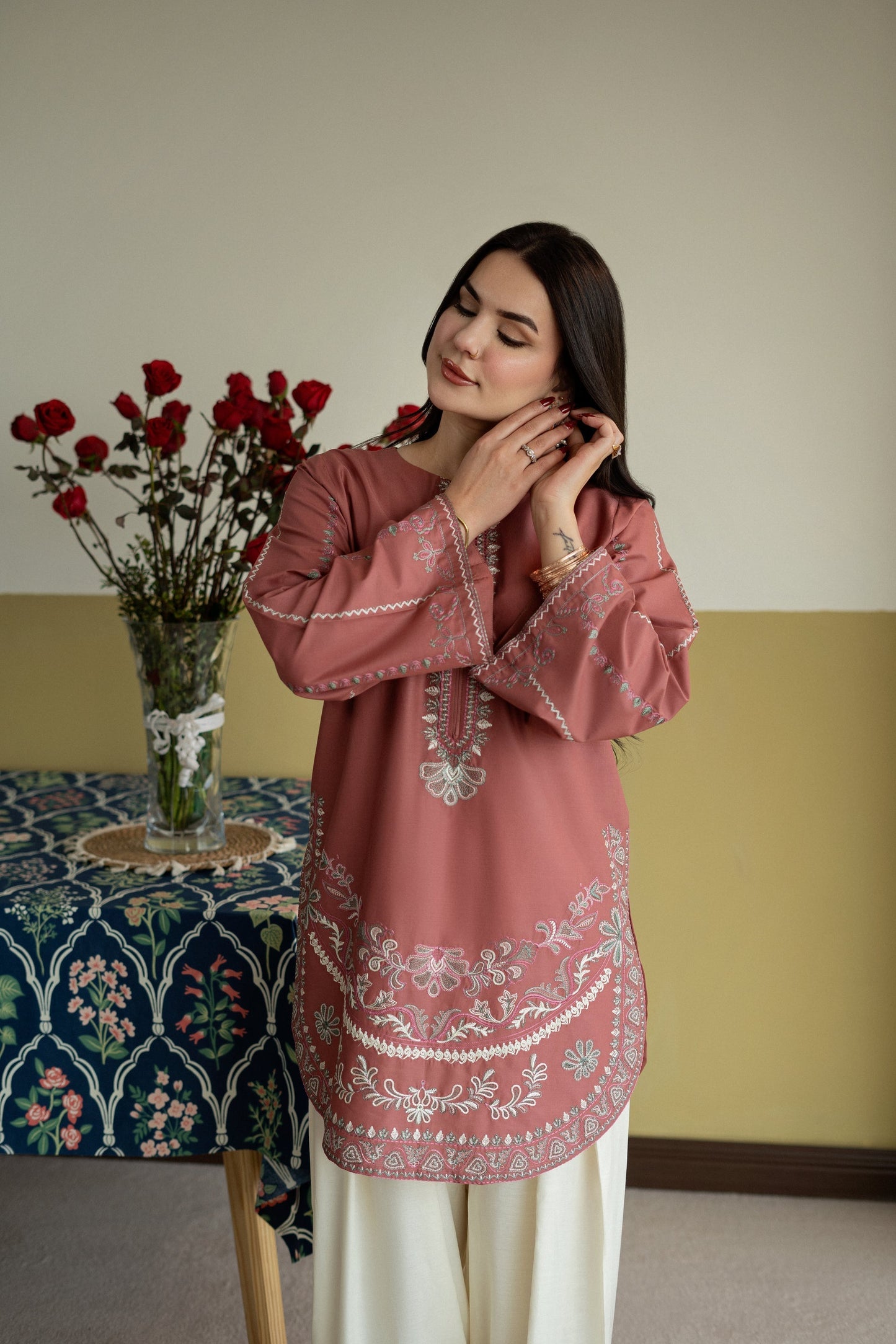 ZAARIF - COTTON 2 PC EMB