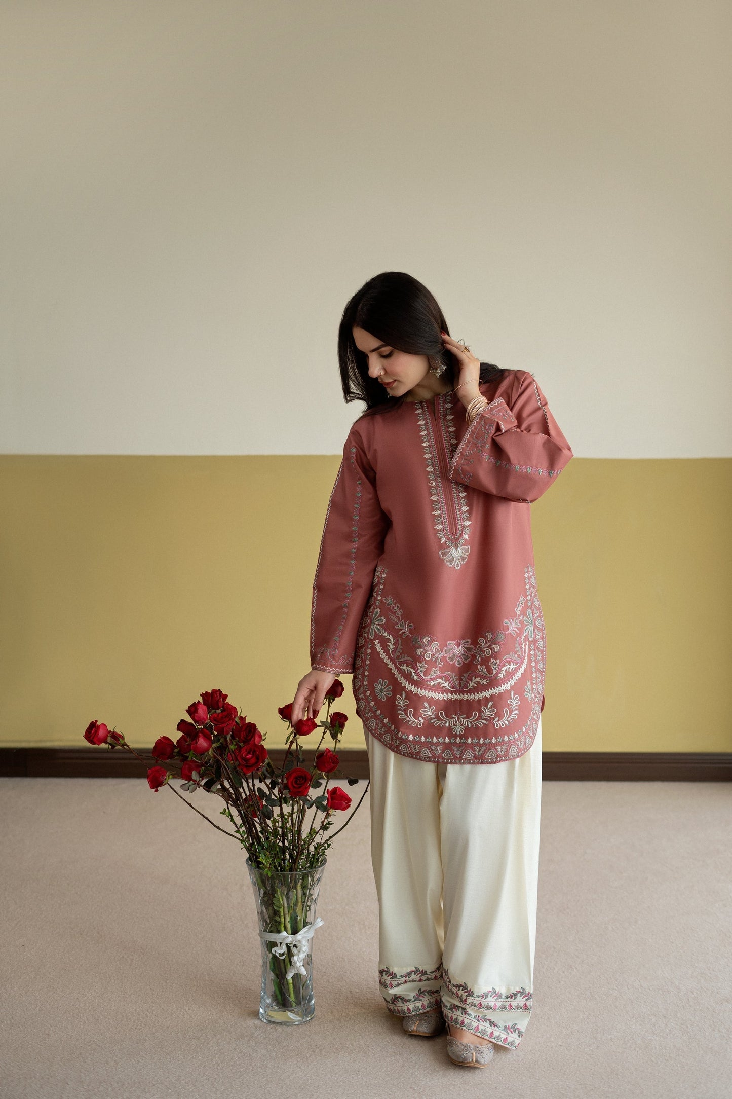 ZAARIF - COTTON 2 PC EMB