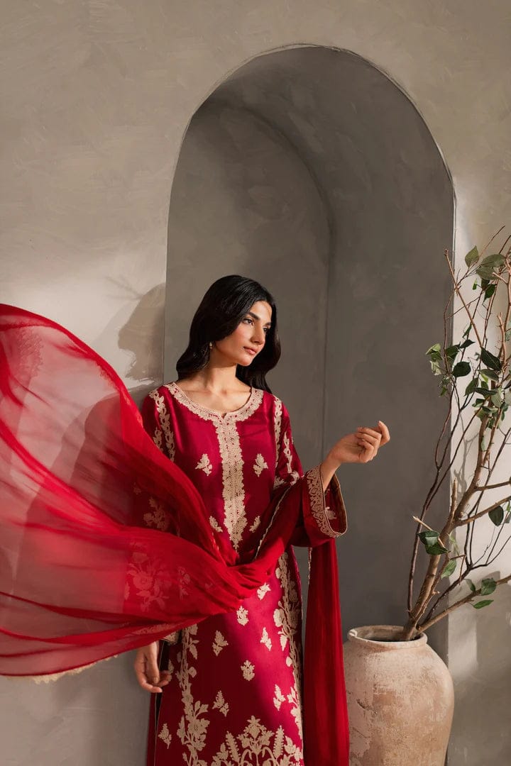 SAYA Embrodiery  Stitched 3pcs