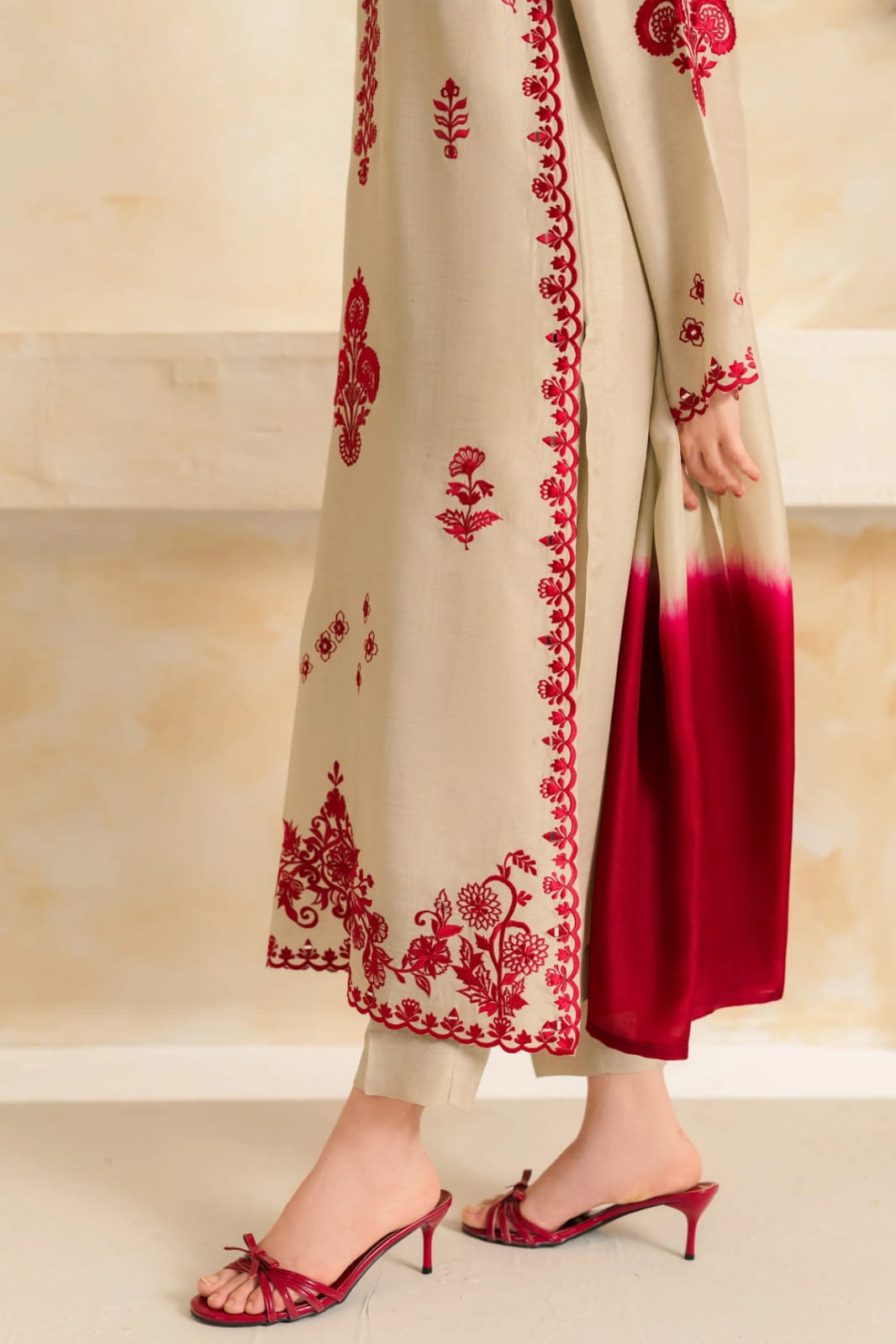 Noor e Beige 3 Piece