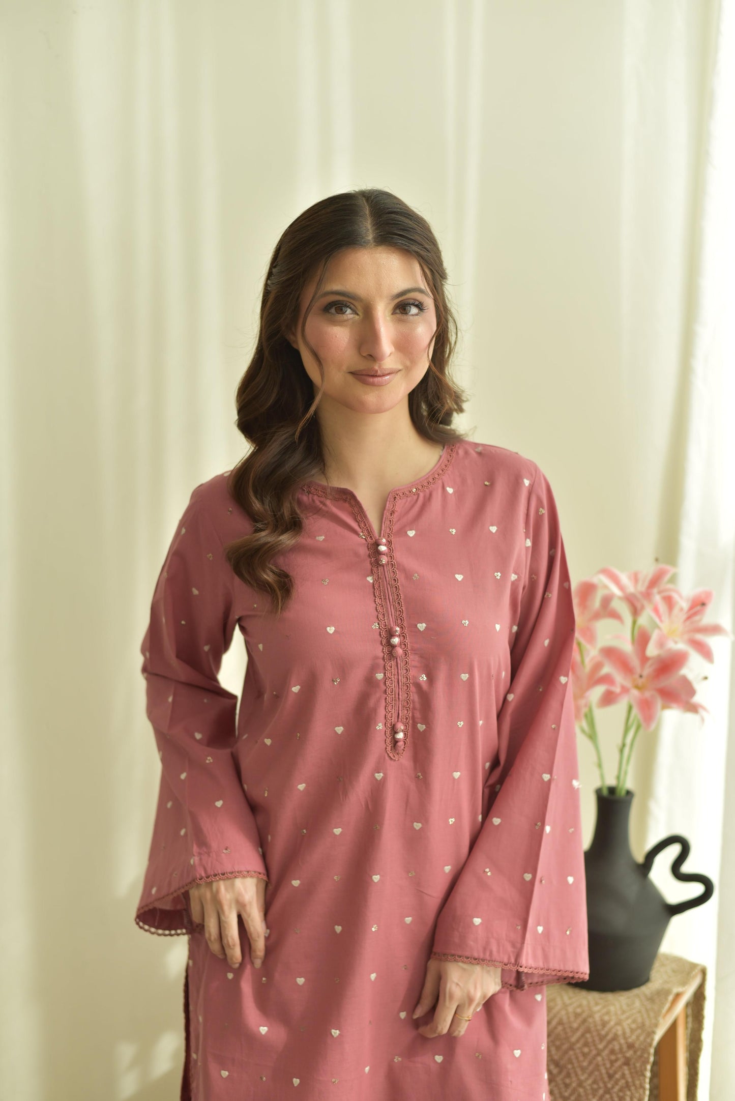 Pink Hearts 3 Piece