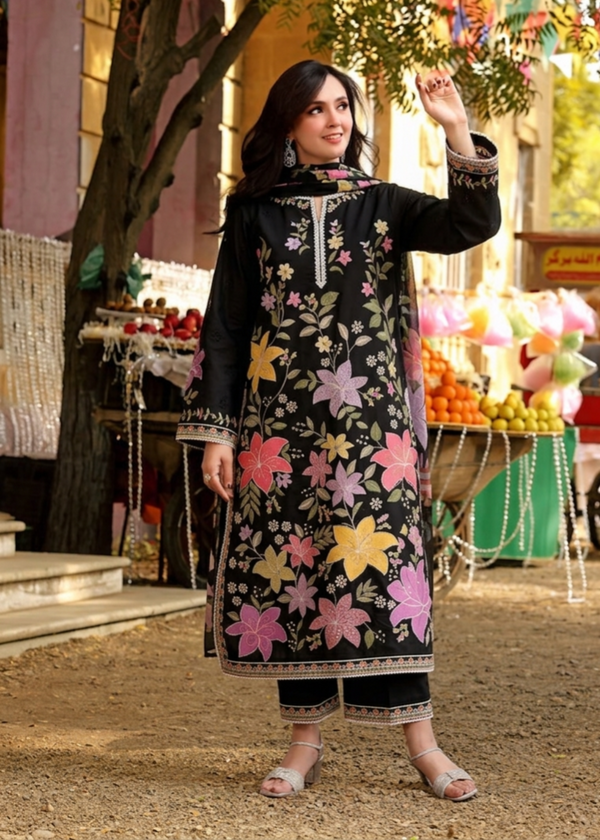 Multi Flower 3 Piece