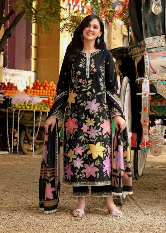 Multi Flower 3 Piece